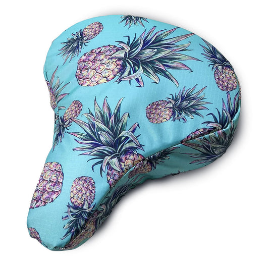 Bike Seat Cover Padded- Pineapple Fantasy