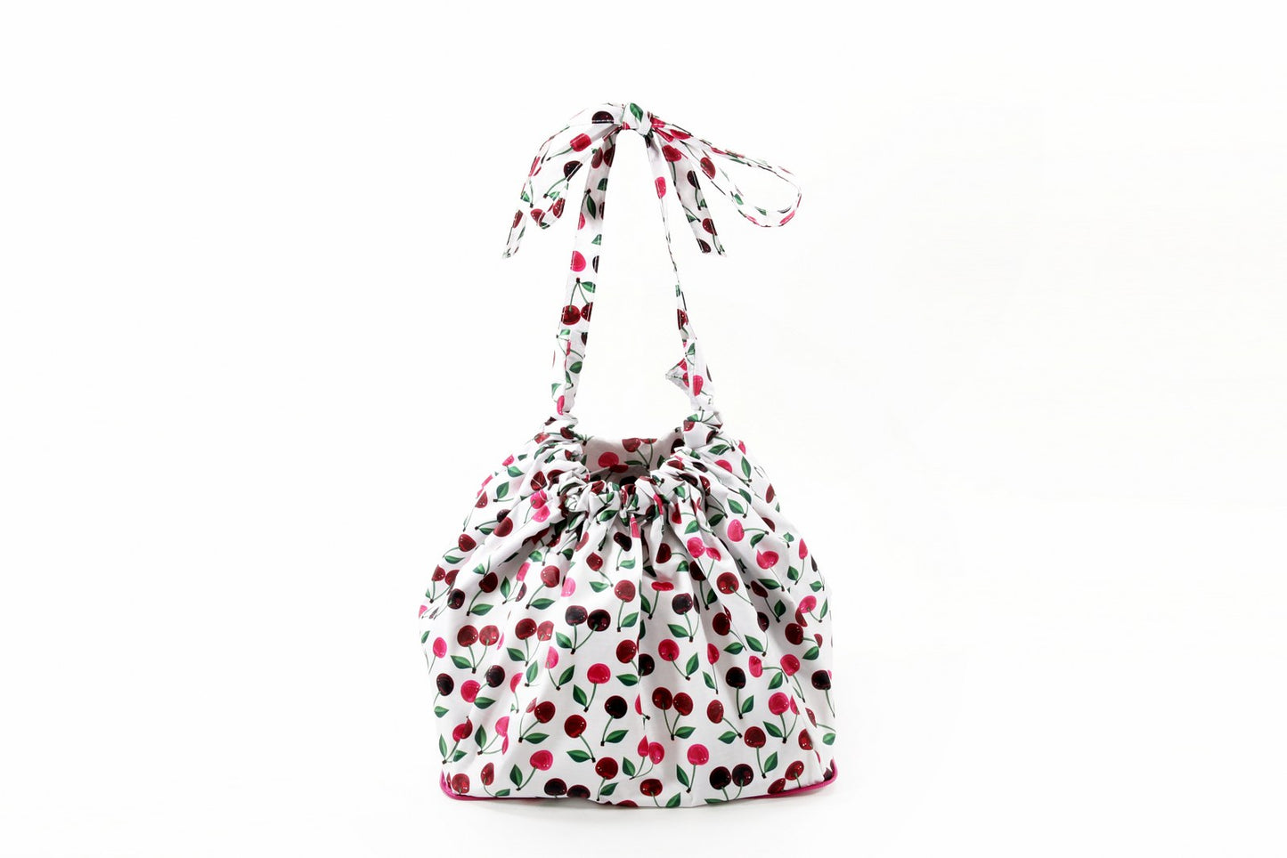 Bike Basket Liner- Cherry Pie