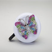 Bike Bell- Rhinestone Butterfly