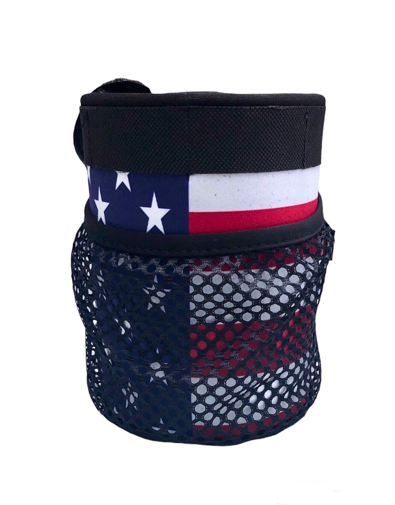 E-Bike Drink Holder & Bike Cell Phone Holder Neoprene - USA Flag