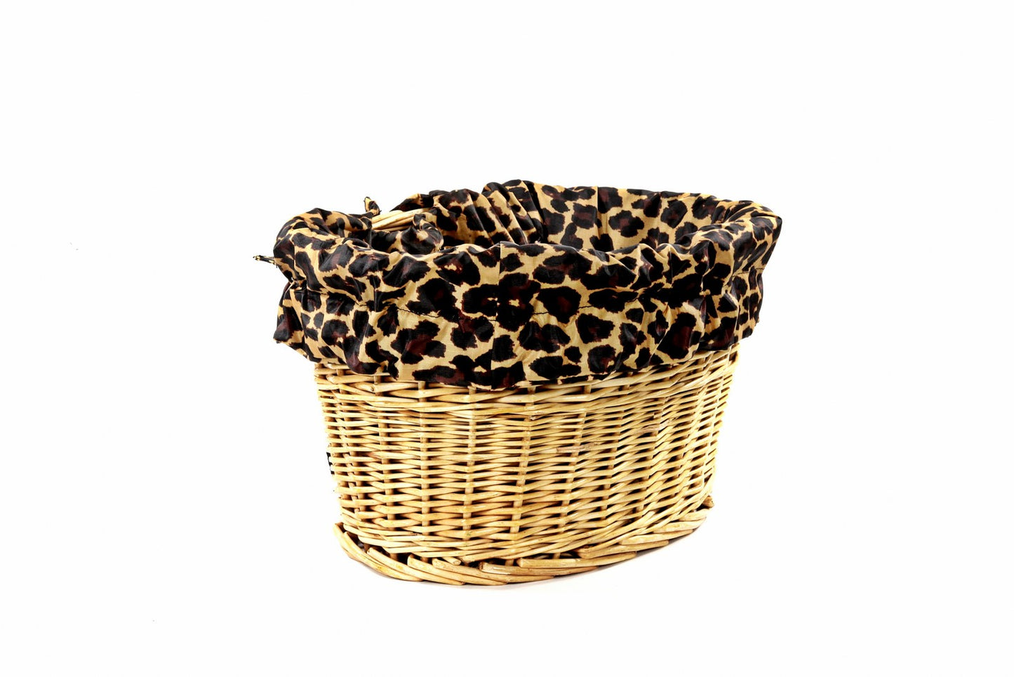 Bike Basket Liner- Leopard