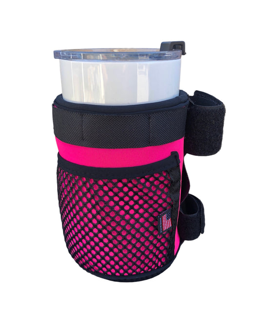 E-BikeDrink Holder & Bike Cell Phone Holder Neoprene - Pink
