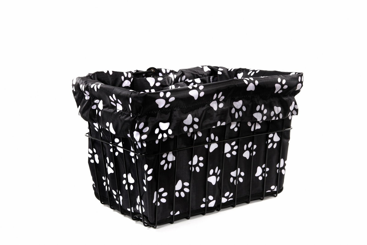 Bike Basket Liner- Dog Paws