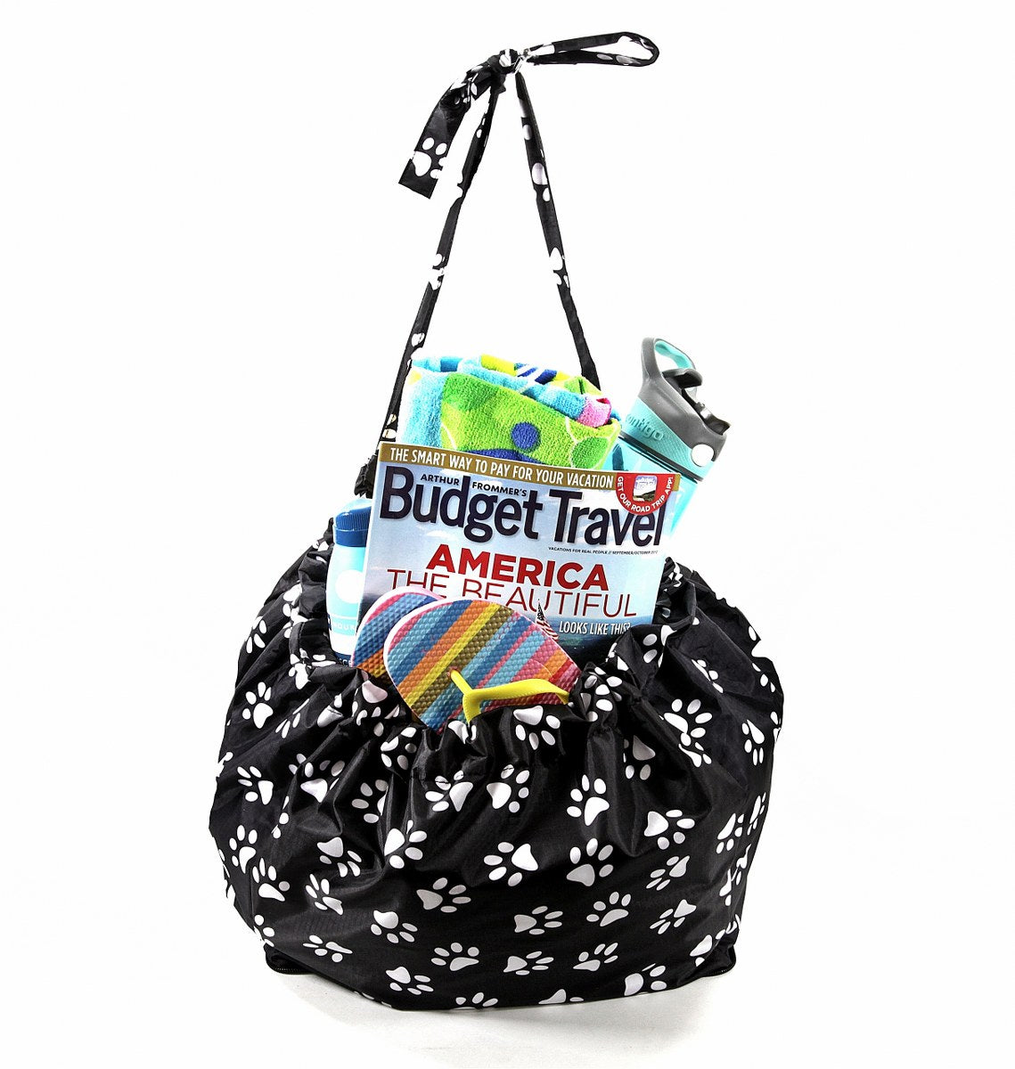 Bike Basket Liner- Dog Paws