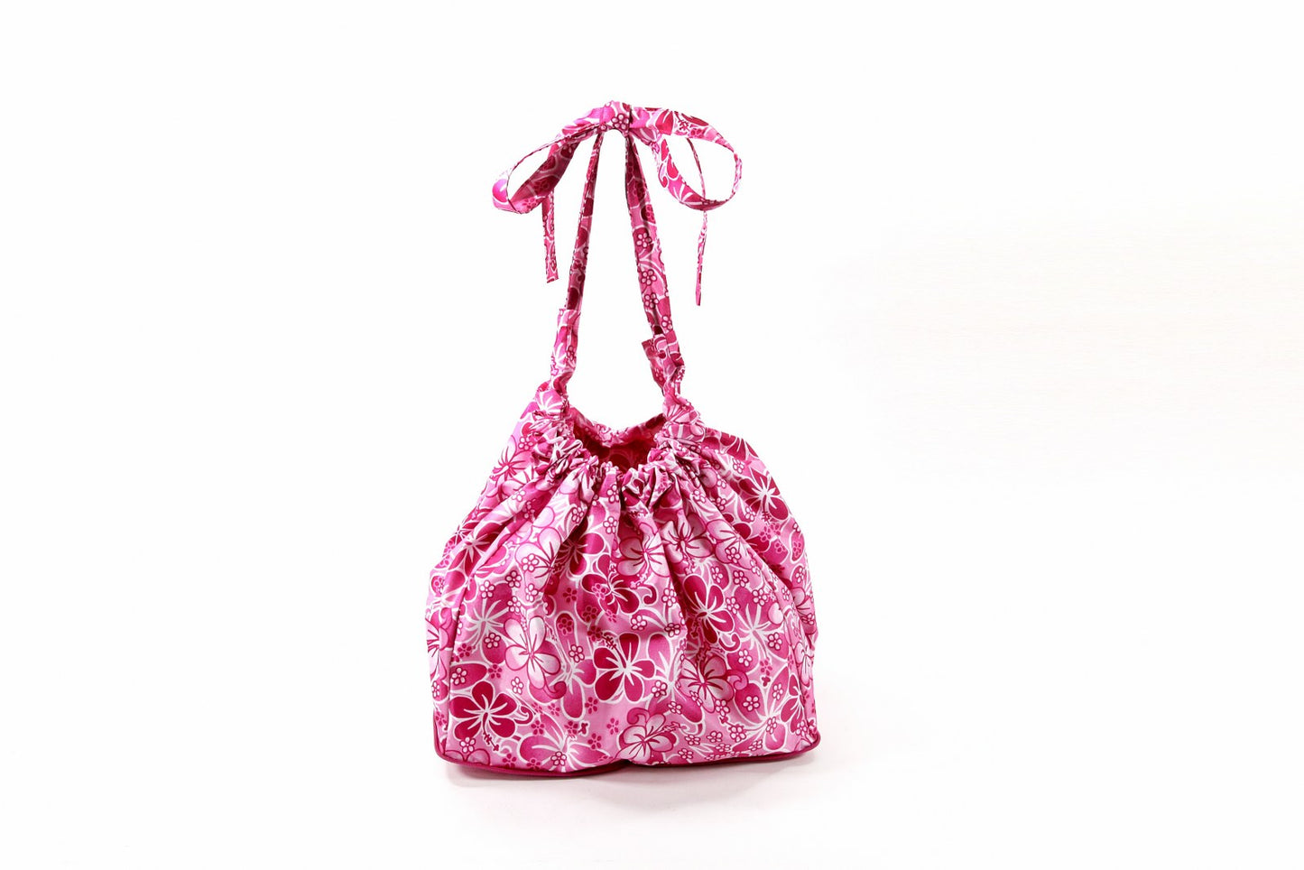 Bike Basket Liner- Pink Hawaiian