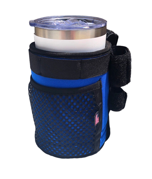 E-Bike Drink Holder & Bike Cell Phone Holder Neoprene - Blue