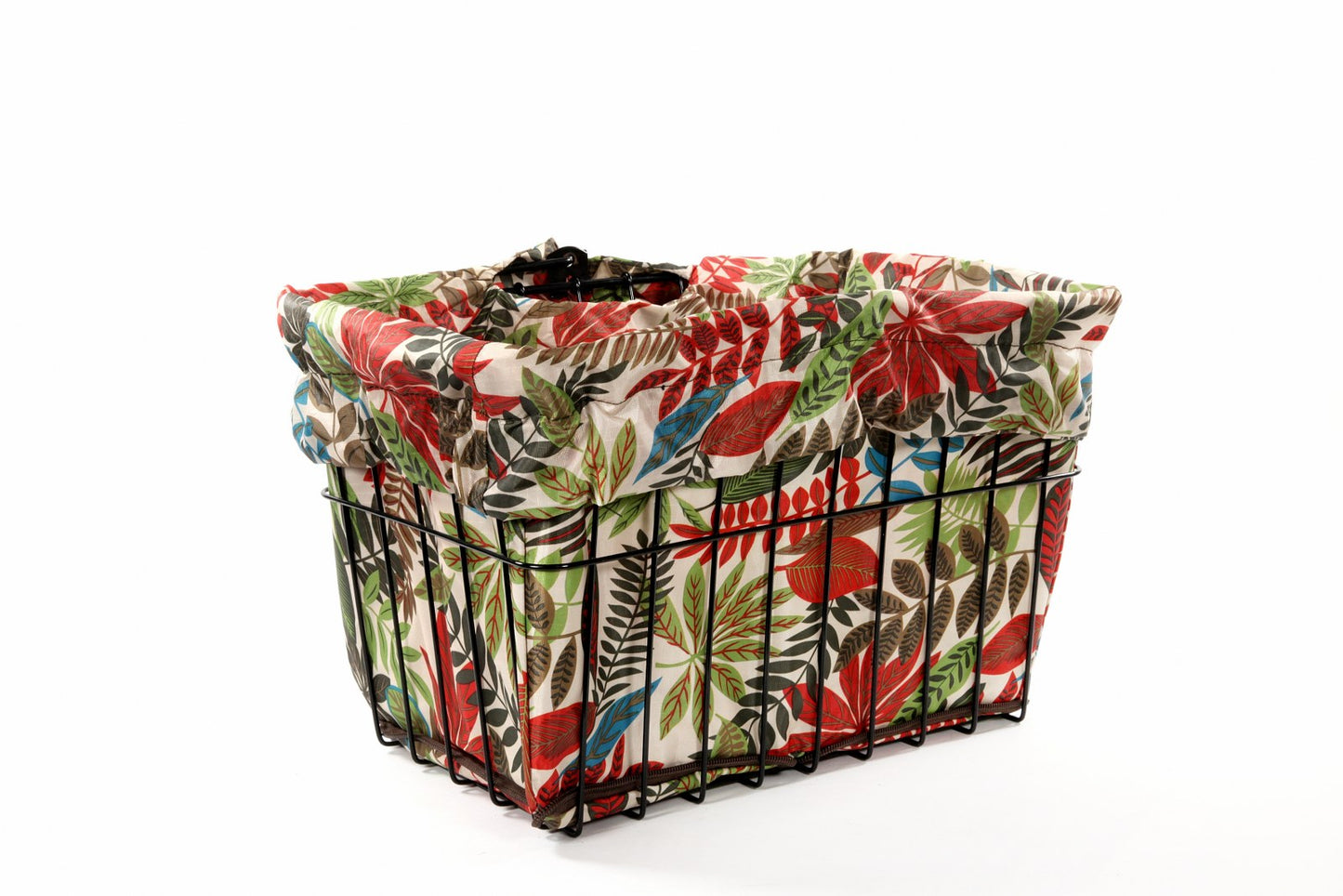 Bike Basket Liner- Wild Tropical