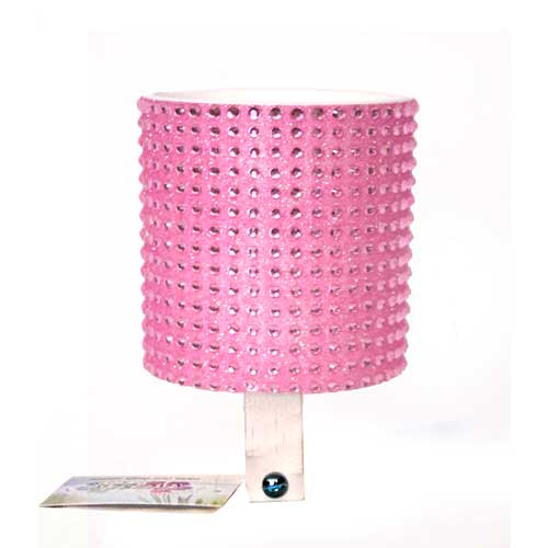 Lt. Pink Rhinestone Drink Holder