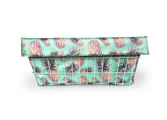 Adult Trike, Large Basket Liner  – Pineapple Fantasy