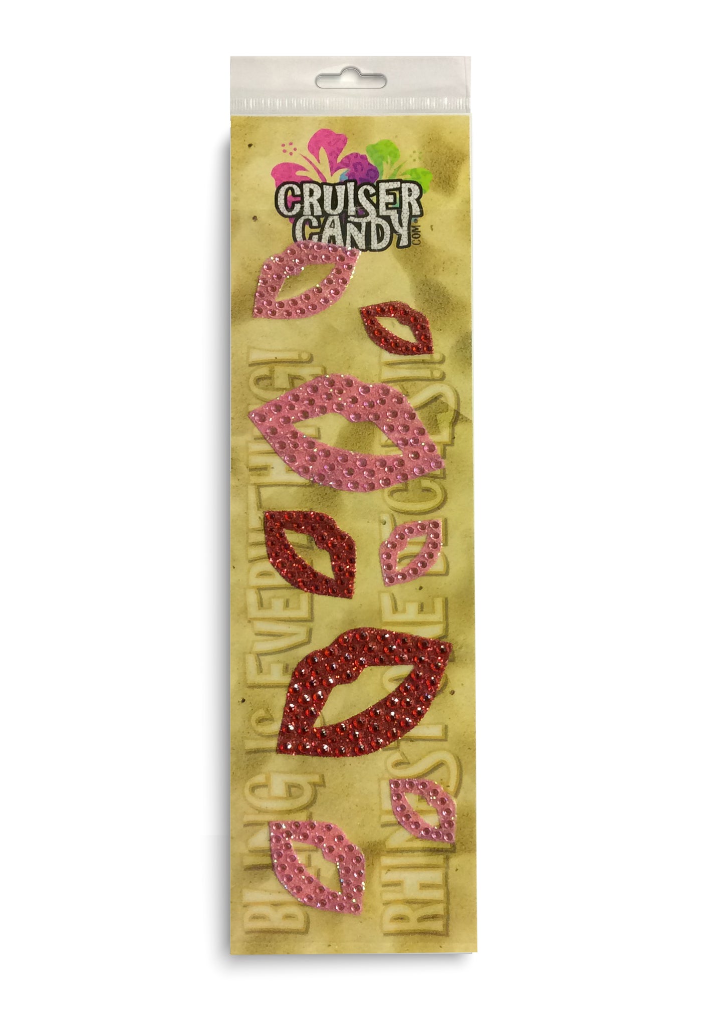 Rhinestone Decals, Sugar Lips