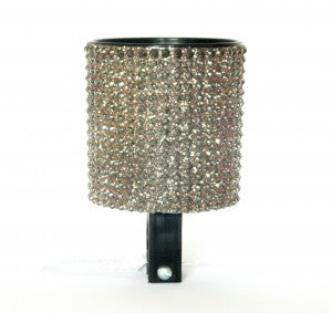 Chrome Rhinestone Drink Holder