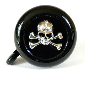 Black Skull Bicycle Bell